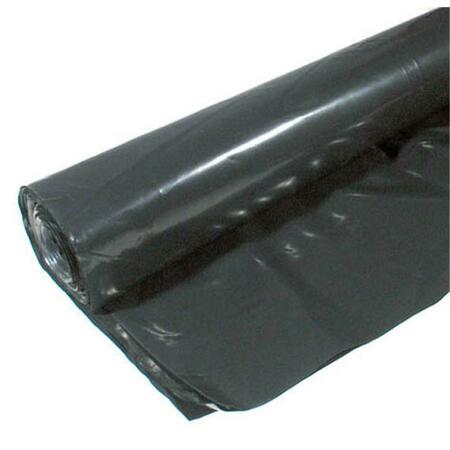 POLY-AMERICA 40ft. X 100ft. 6 ML Tyco Polyethylene Black Plastic Sheeting CF0640B